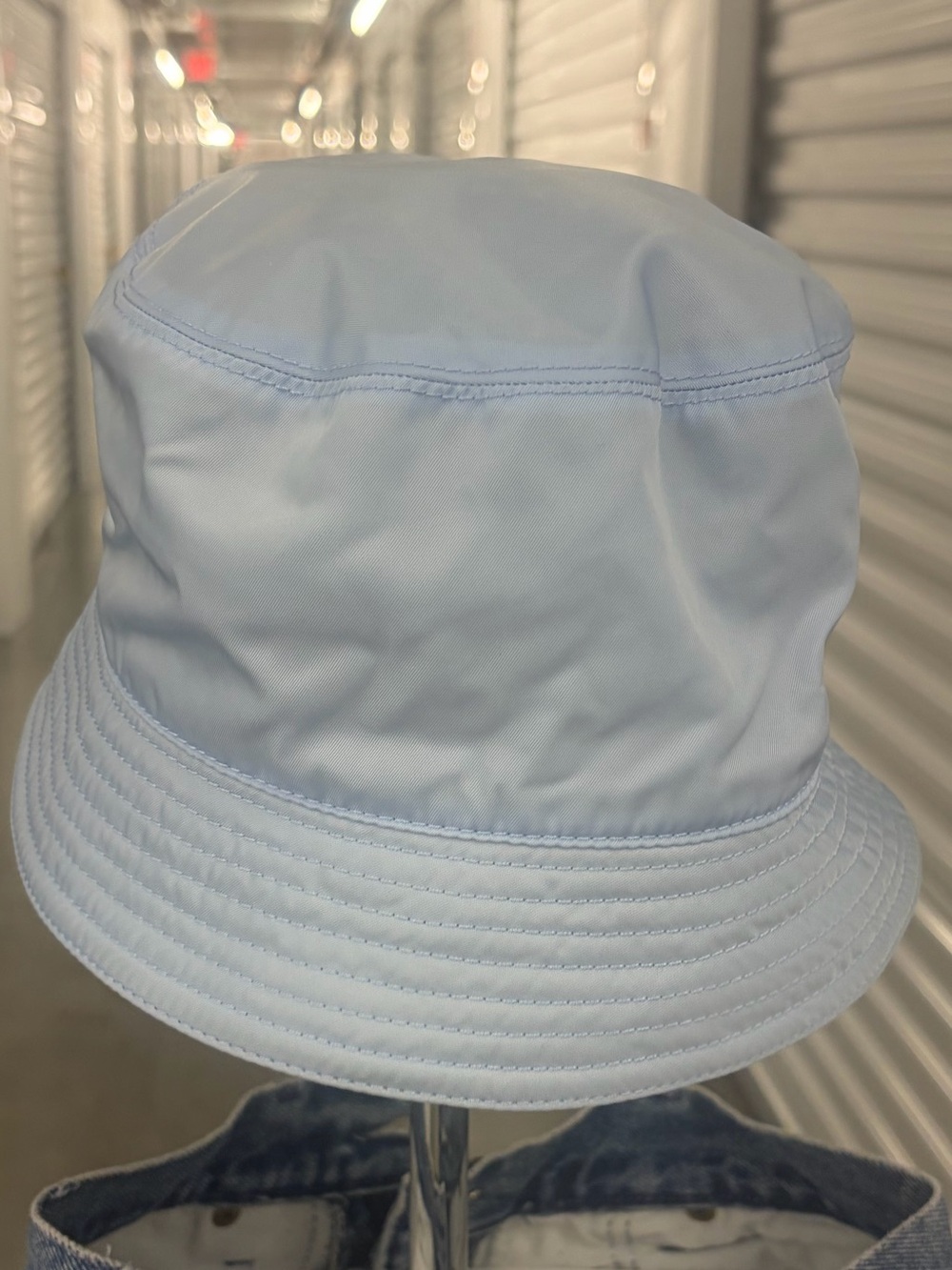 Prada Light Blue Bucket Hat